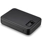 Younion Pistol Safe, Portable Travel Gun Safe,Handgun Lock Box, Gun Safes for Cars, Black - color: Dial lock