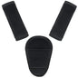3 Pcs Car Seat Stroller Straps Pads for Baby, Newborn Soft Shoulder Strap and Crotch Covers, Universal Shoulder Straps Pads for Car Seat, Pushchair, High Chair (Black)