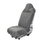 DXNQ Waterproof Car Towel Seat Cover, Sweating Non-Slip Premium Towel Carseat Cover Protector, Universal Soft Machine Washable Car Truck SUV Front Seat Cover for Gym Workout Beach Hiking (Gray) - color: Gray, 1pc, Front