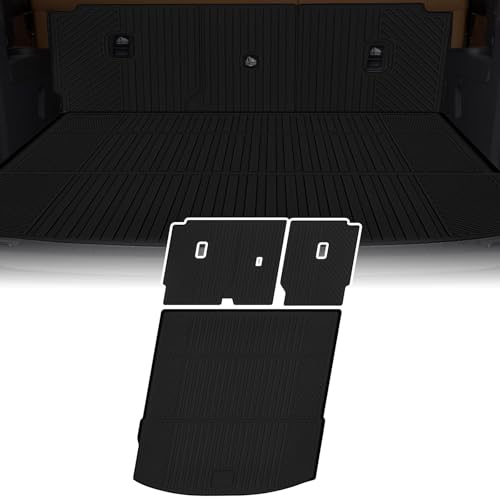 Cargo Liner Compatible with 2025 2026 Mazda CX-70 Trunk Mat Cargo Mat Back Seat Cover Protector (Backrest Mats+Trunk Mat) - size: FOR 2025-2026 Mazda CX-70