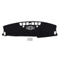 Flannel Dashboard Cover for Kia Seltos 2024 2025 2026 Interior Dash Cover Mat Pad Carpet Non-Slip Dashboard Protector Sunshine UV & Heat Resistant Black - style: for Kia Seltos 2024 2025 2026