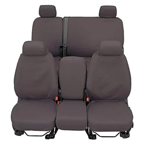 Covercraft SS2412PCGY Gray Bucket Seat Cover for Ford F150 '09 , Grey