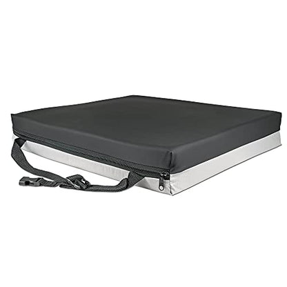 McKesson Seat Cushion for Wheelchairs and Office Chair, Foam/Gel, 18 in x 16 in x 3 in, 4 Count - size: 18x16x3 Inch (Pack of 4)