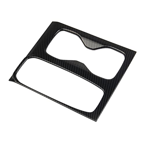 Carbon Fiber Center Console Gear Shift Cupholder Panel Cover Trim for Nissan Frontier 2022-2026