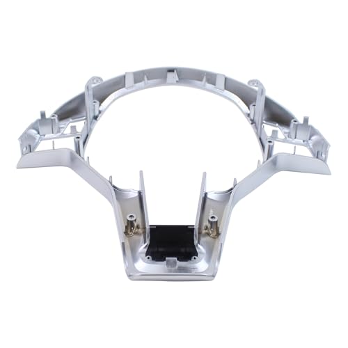 Steering Wheel Trim Cover Chrome for Mercedes C250 C350 C63 AMG E63 AMG 2012-15, C300 2012-14, CLA250 CLA45 AMG 2014-19, E250 E63 AMG S 2014-16, E350 2012-16, E400 2013-17, E550 2012-17