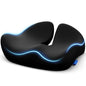 Pioneering Seat Cushion for Pressure Relief, Ergonomic Office Chair Cushion for Sciatica, Back, Hemorrhoids & Tailbone Pain Relief, High-Density Memory Foam Car Seat Cushion with Anti-Slip Base