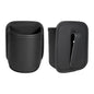 Leather Car Cup Holder Organizer (2-Pack) | Anti-Sag Clip On Drink Cupholder for Back Seat, Car Side Door, Headrest | Premium Extra Automotive Cup Holders for Water Bottles, Tumblers & Coffee Mugs