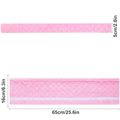Amooca Soft Automotive Seat Belt Cover Seatbelt Shoulder Pad Neck Protector Cushions Universal Fit SUV Trucks Backpack Pink Extra Long 25.6in - color: Pink, size: 25.6in-1pc