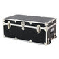 Rhino Trunk & Case Large Essential Trunk With Wheels 32”x18”x14”, 1000+ lbs Capacity - Many Colors. Strong, USA Made Summer Camp Footlocker, and Secure College Dorm Storage Chest