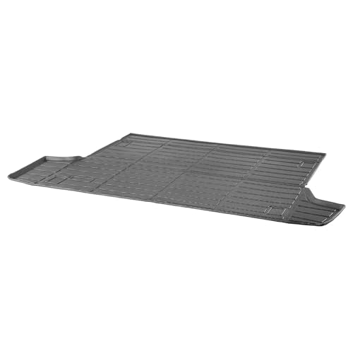 VEVOR Cargo Mat Compatible with Toyota 4Runner 7 Seater 2010-2024 Without Sliding Tray, Precise Fit Trunk Mat for SUVs, TPE Trunk Protector Replacement, Black (1PCS) - style: Toyota 4Runner 2010-2024