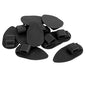 X AUTOHAUX Universal Car Floor Mat Clips Fixing Grips Anti Slip Buckle Black 28x56mm 10 pcs