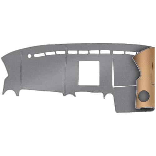 Dash Cover, Anti-Glare, Sun Protection, Dustproof, UV-Proof, Dashboard Covers, Interior Car Accessorie Fit for 2004-2008 Fo-rd F-150, Grey - color: Grey, size: Fit for 2004-2008 Fo-rd F-150