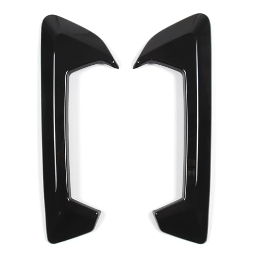 Side Fender Vent Decoration Trim Compatible with BMW X5 G05 2023 2024 Spoiler Body Decoration Cover, Air Flow Intake Hole Grille Exterior Accessories (Piano Black)