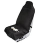 Waterproof Car Seat Cover Towel, Universal Fit Seat Protector for Cars and Small SUVs Anti-Slip Front Seat Protectors for Gym, Pets & Travel, Black, Machine Washable