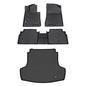 HAFIDI® Floor Mats & Cargo Liner Set Fit for 2021-2026 Kia K5 (Only FWD Models)& 2020-2026 Hyundai Sonata & Sonata Hybrid All Weather TPE Anti-Slip Car Full Set Floor Liners Custom Accessories - Black - style: 4) For K5 2021-2026 Full Set