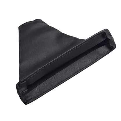 PU Leather Gear Shift Boot Cover Set, Compatible with Toyota Corolla (2007-2013), Manual Transmission Dust Proof Boot & Lever Sleeve Replacement (Black, 2PCS) - color: 2PC