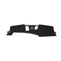 Faux Leather Dashboard Cover for BMW 5 Series W/O HUD 2024 Dashboard Mat Anti-Slip Sun UV Heat Shield Protection Black 1 Pc - size: without HUD
