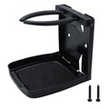 304 Stainless Steel Adjustable Folding Cup Holders,Matte Black Boat Drink Cup Holder,Folding Wall Car Desk Cup Holder for Trucks,RVs,Vans,Boats,Campers,Caravans(1 Pack) - style: Matte Black