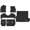 Floor Mats & Cargo Liner for Toyota 4Runner Hybird 2025 2026(Only Fit Hybird) 5 Seats,TPE All Weather Protection Slush Floor Liner Accessories(Trunk Mat+Backrest Mat+Floor Mat) - size: for 4Runner Hybird 2025+ Full Set