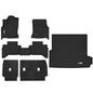 Floor Mats & Cargo Liner for Toyota 4Runner Hybird 2025 2026(Only Fit Hybird) 5 Seats,TPE All Weather Protection Slush Floor Liner Accessories(Trunk Mat+Backrest Mat+Floor Mat) - size: for 4Runner Hybird 2025+ Full Set