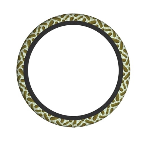Pickles Steering Wheel Covers Non Slip Neoprene Steering Wheel Protector Cover Universal 15 Inch for Men Women Car Truck - color: Pickles
