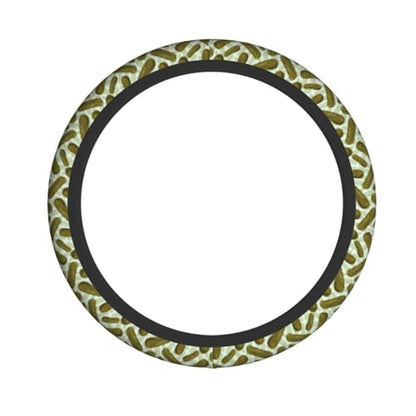 Pickles Steering Wheel Covers Non Slip Neoprene Steering Wheel Protector Cover Universal 15 Inch for Men Women Car Truck - color: Pickles
