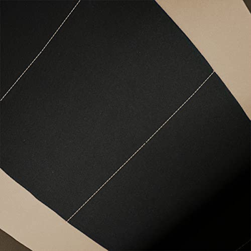 Flying Banner Car Seat Covers Set Beige Tan Front Seats Rear Bench Polyester car seat Protectors Easy installations Rear Bench Split Classic Man Lady - color: Black Beige