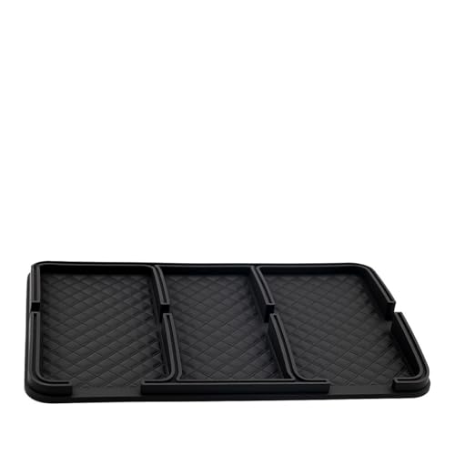 YoRise Car Dashboard Mat, Anti-Slip Strong Gripping Automotive Center Console Tray, Multifunctional Vehicle Interior Storage Holder Pad for Key, GPS, Sunglass, Smartphone(Ordinary) - size: Ordinary
