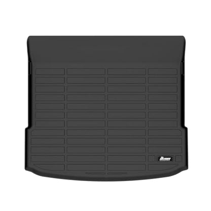 FREEMOTOR802 Compatible with 2025-2026 Audi Q6 e-tron & SQ6 e-tron Trunk Mat, Black Rear Carpets Liner Protection TPE Thermo Plastic Elastomer All Weather Boot Tray Cover Protector Pad