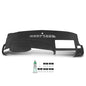 PIT66 Dash Cover Dashboard Bezel, Fit Chevy Silverado (LS, LT, or Work Truck ONLY), Fit GMC Sierra 2007-2013 (SL, SLE, or Work Truck ONLY), (Dual Glovebox Style Dashes Only) TPE - size: 2007-2013 Silverado/Sierra(Black | Set)