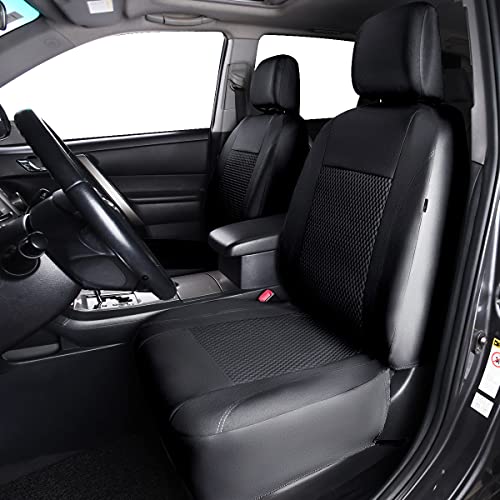 Flying Banner car seat Covers Full Set Velvet Cubic Stamp Massage Breathable Rear Bench Split Black Gray Beige tan 40/60 50/50 60/40 (Full Set - Low Back, Black) - color: Black
