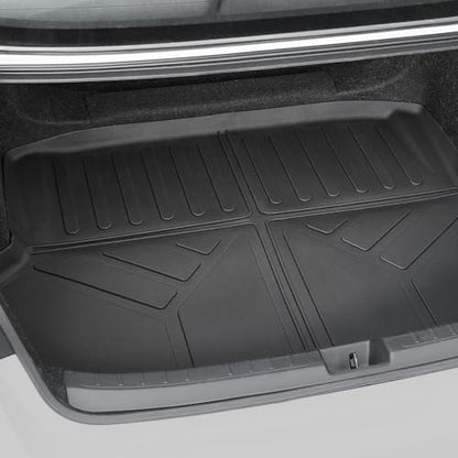 Floor Mats for Honda Civic Sedan 2022-2026/Acura Integra 2023-2026, All Weather Floor Mats Trunk Cargo Liner and Door Sill Guards Accessories, Full Coverage Set (Gas Only, Not fit Manual) - style: For Honda Civic | 2022-2026