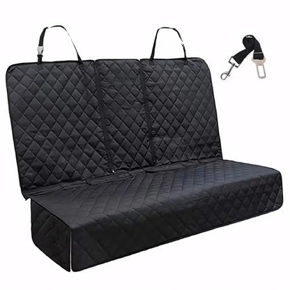 Dog Car Seat Cover for Back Seat Pet Cover for Dogs Waterproof Car Seat Protector Bench Seat Cover, Scratchproof Nonslip Durable Car Seat Covers for SUV,Truck &Cars(Standard Size:52W*48L)
