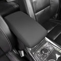 Black Leather Armrest Covers for Grand Cherokee 2011-2021 Jeep Console Cushion for Grand Cherokee（not for 2022