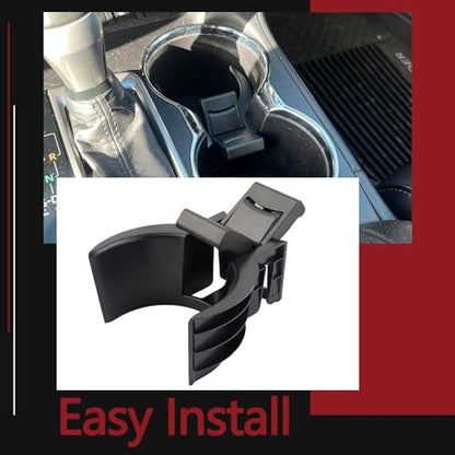 Cup Holder Insert Divider Compatible with 2014 2015 2016 2017 2018 2019 Toyota Highlander Year Cup Holder (Style C-Fit Toyota) - style: Style C-Fit Toyota