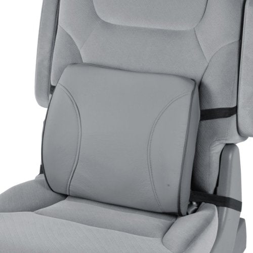 BDK BS-300-GR Durable Foam Lumbar Support 3D Balanced Firmness Cushion-Lower Back Pain Relief-Best for Office Chair, Car Seat, Recliner, Gray - color: Gray