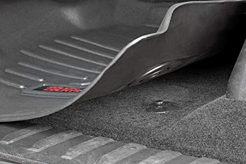Rough Country Rear Cargo Mat for Jeep Wrangler JL Unlimited (2018-2025) - Custom Fit, Heavy-Duty, All-Weather Protection