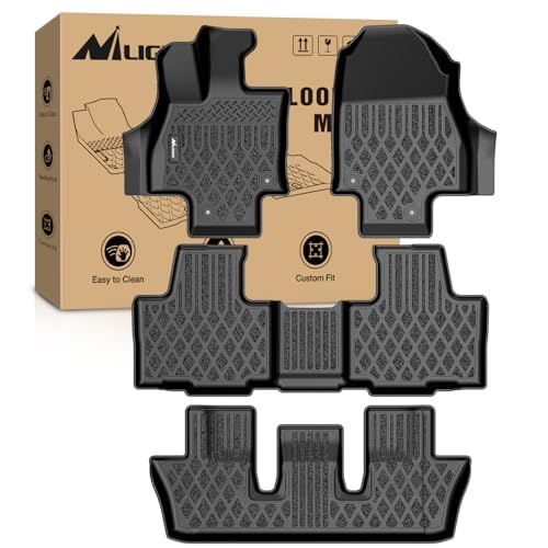 Nilight TPE Floor Mats for TX TX350 TX500h TX550h+ 2024 2025 2026 All Weather Custom Fit Heavy Duty Floor Liners - color: 2024-2026 Lexus TX