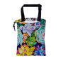 Car Trash Bag Abstract Succulent Plant Leak-Proof Waterproof Car Garbage Bag with Drawstring Foldable Canvas Trash Bin with Adjustable Buckle for Car Accessories, Travelling, Camping - color: Abstract Succulent Plant