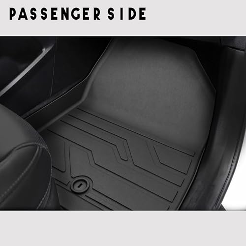 KARPAL Floor Mats for 2020-2025 Kia Telluride 7&8 Seats, TPE All Weather Custom Fit Floor Liners Car Mats Kia Telluride Accessories, 1st & 2nd & 3rd Row & Trunk Mat Full Set
