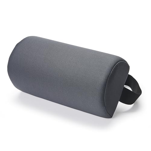 OPTP The Original McKenzie D-Section Lumbar Roll – USA-Made Low Back Lumbar Support Pillow for Office, Back Pillow for Car and Travel. The Preferred Lumbar Pillow of Physical Therapists.
