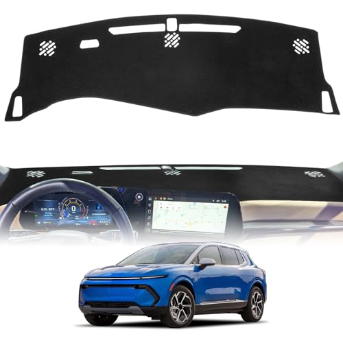 Dash Cover Mat Compatible with Chevy Equinox 2025(Not fit for EV) Car Interior Dashboard Cover Mat Nonslip Dashmat Sunshade Glare UV Rays Protector Accessories Custom Fit - size: Compatible with Chevy Equinox 2025(Not fit for EV)
