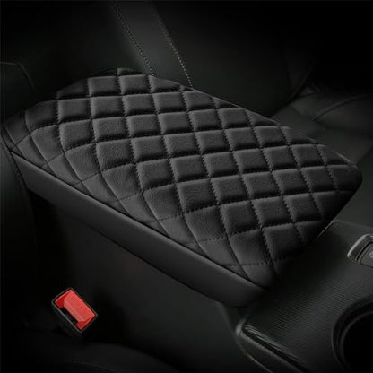 AOMSAZTO Center Console Cover Customized Armrest Cover Compatible with 2022-2023 Honda Civic, Soft Cozy Leather Arm Rest Covering for Car - size: 2022-2024 Honda Civic