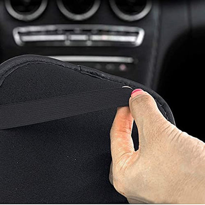 Bling Bling Car Armrest Cover Auto Center Console Protective Cover Luster Crystal Rhinestone Car Arm Rest Cushion Pad Car Interior Accessory (Bling-Blue) - color: Bling-Blue