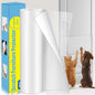 Cat Scratch Furniture Protector: Cat Anti Scratch Tape - Door Protector from Dog Scratching - Clear Training Self Adhesive Tape for Carpet, Sofa, Couch, Door (Transparent, 7.87" x 9.8FT) - size: 7.87" x 9.8FT