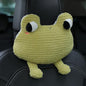 Frog-Shaped Car Headrest Neck Pillow - Drive in Style and Support-Frog Neck Pillow- 1 PCS - color: Frog Neck Pillow- 1 Pcs