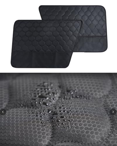 2PCS Car Door Protector for Dogs - Waterproof Pet Car Door Cover with Scratch Protection, Universal Fit for All Vehicles XL (XL) - size: XL
