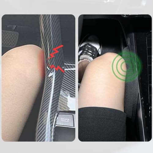 Car Knee Cushion Pads,Car Center Console Knee Leg Elbow Cushion Pad,Soft KneePads Accessories for Driver Side Pad KneePillow for Pain KneeRelief,Door Armrest Protective Pad Leather Armrest Pillow
