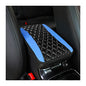 Car Center Console Cushion Pad, Universal Leather Waterproof Armrest Seat Box Cover Protector,Comfortable Car Decor Accessories Fit for Most Cars, Vehicles, SUVs (Blue)