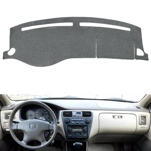 Yiz Dash Cover Mat Custom Fit for Honda Accord Dashboard Cover Cap Pad Carpet Protector J259 (Darkgray) - color: DarkGray